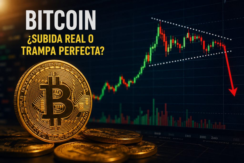 BITCOIN: ¿Subida REAL o TRAMPA Perfecta?