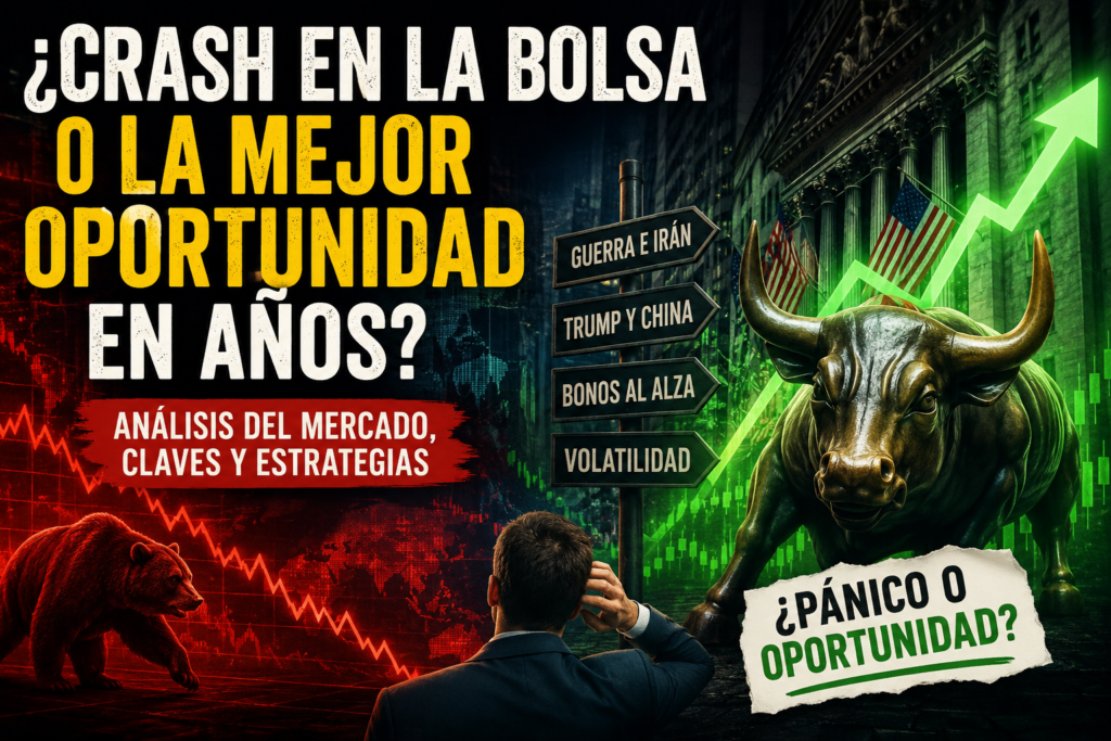 Comienza Ya el CRASH de la BOLSA o es la Mejor OPORTUNIDAD en Años?