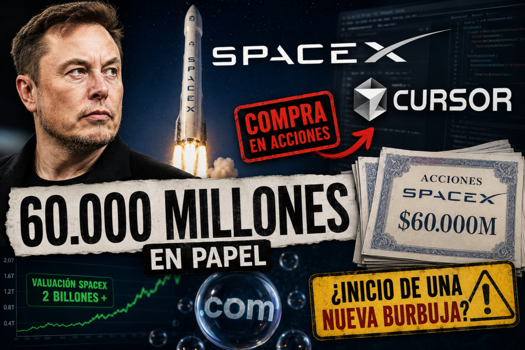 60.000 MILLONES en PAPEL: la peligrosa jugada de SPACEX