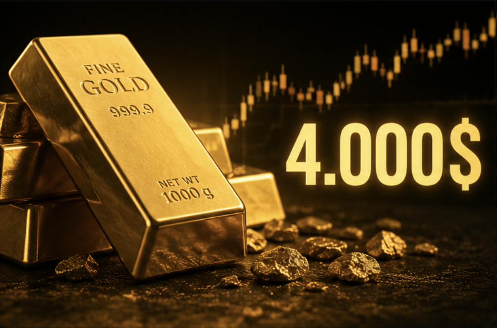 El ORO rompe los 4.000$: ¿Pánico… o la oportunidad del año?
