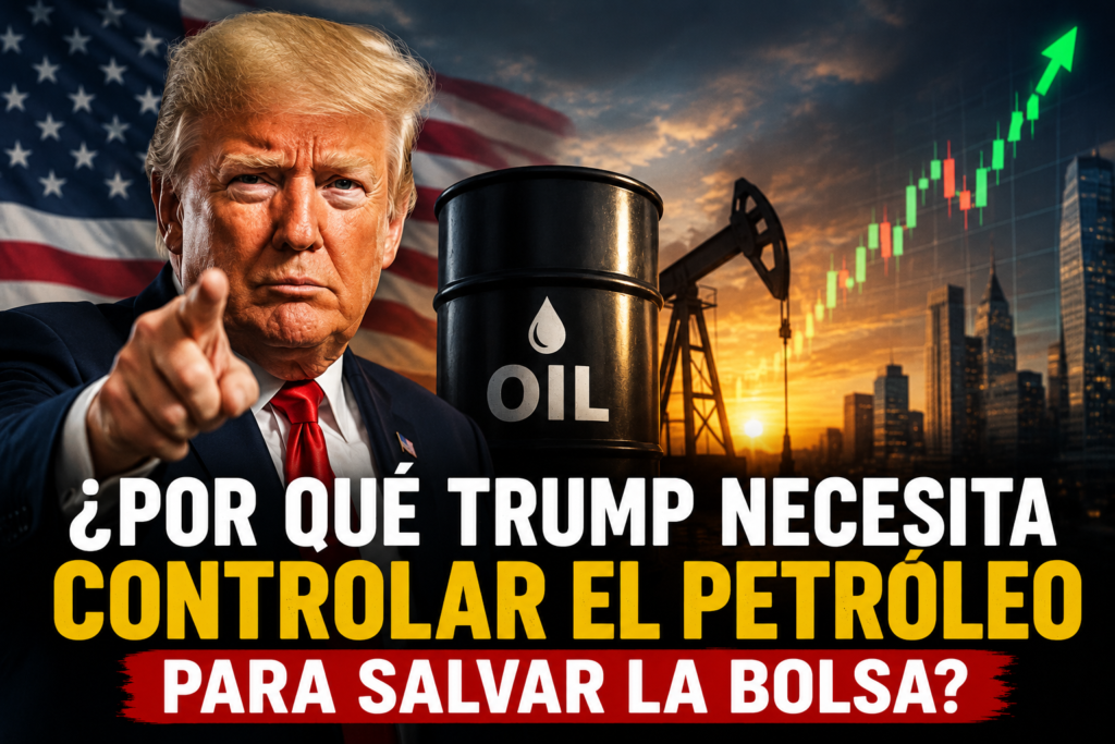 ¿Por qué TRUMP Necesita Controlar el PETRÓLEO para SALVAR la BOLSA?